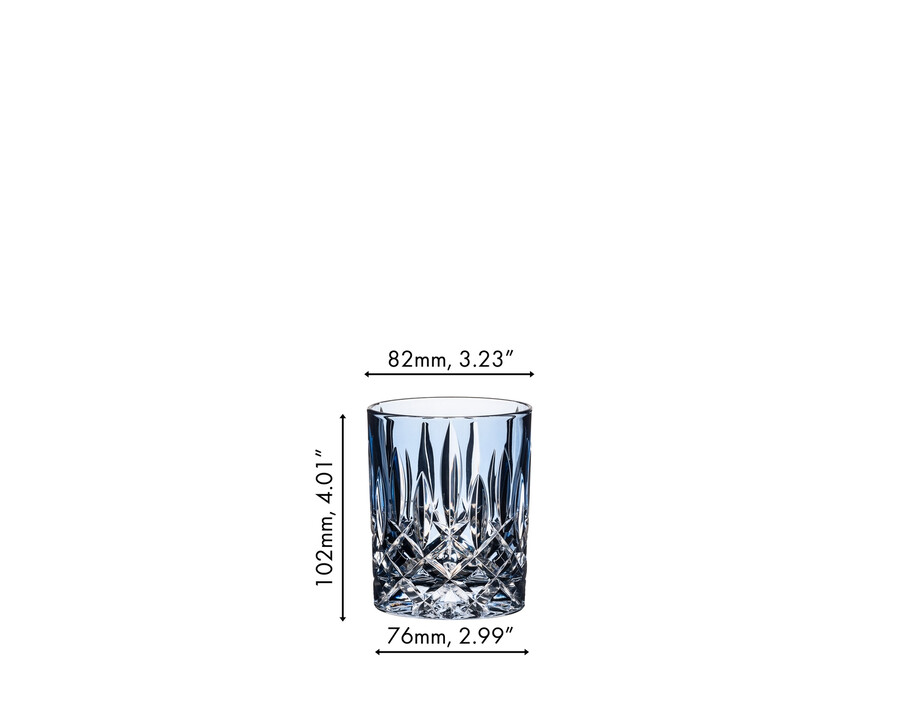 bicchiere riedel laudon - azzurro