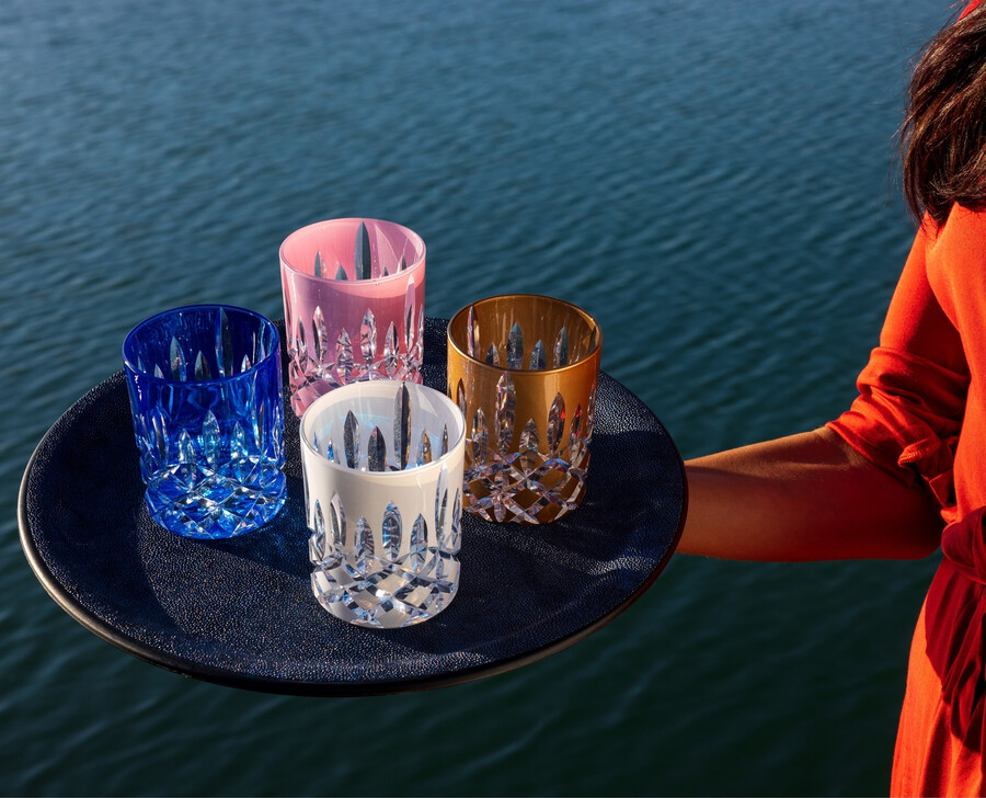 riedel laudon tumbler - rosé