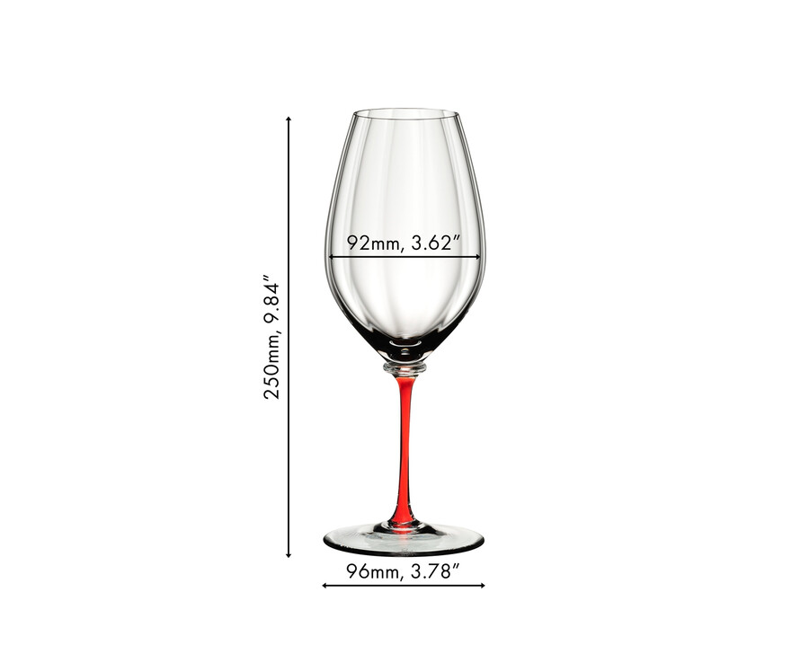 riedel fatto a mano performance riesling - rosso