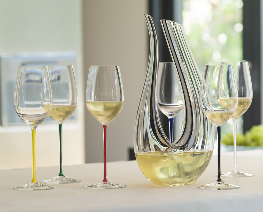 riedel fatto a mano rieslingzinfandel - nero