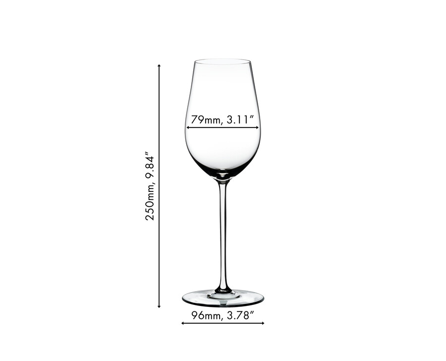 riedel fatto a mano rieslingzinfandel - bianco