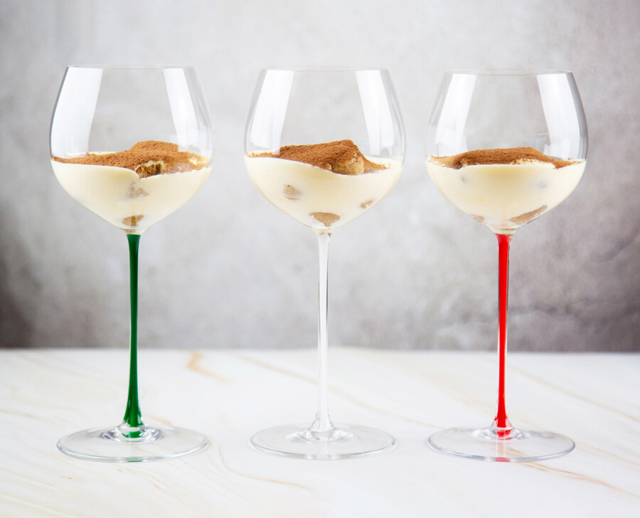 riedel fatto a mano chardonnay rovere - verde