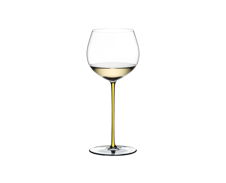 riedel fatto a mano oaked chardonnay - giallo
