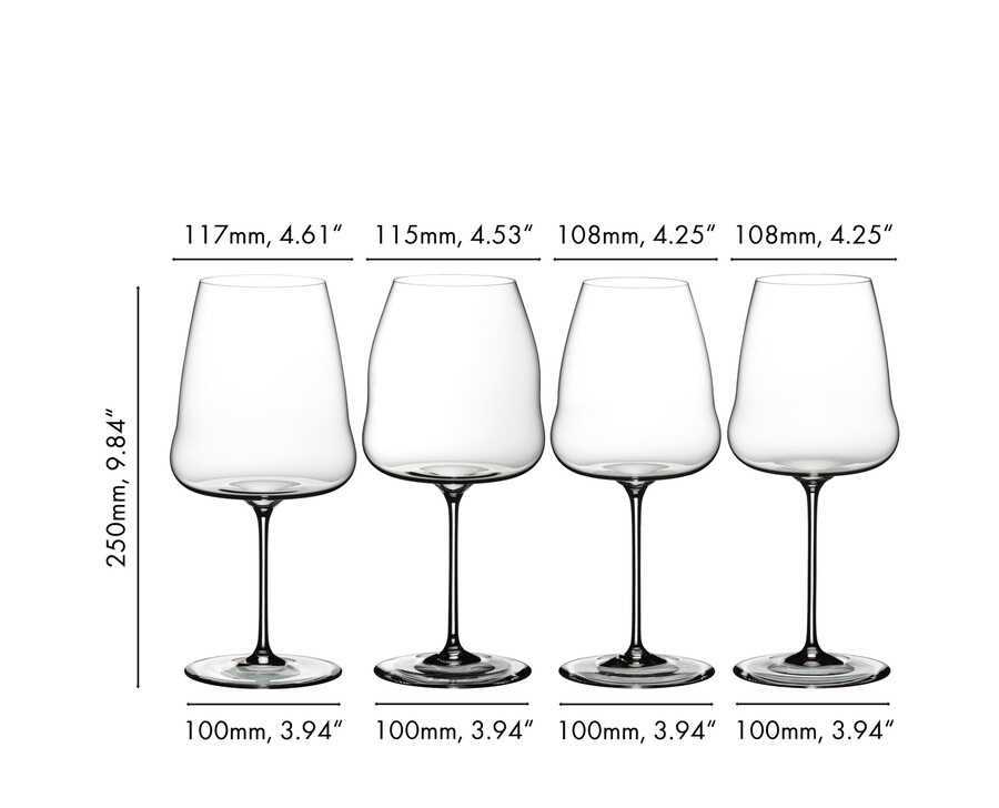 set da degustazione riedel winewings