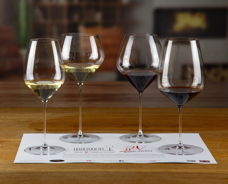 set da degustazione riedel veloce